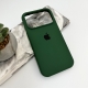Чохол для смартфона Silicone Full Case AA Open Cam for Apple iPhone 17 Pro Max 40,Atrovirens