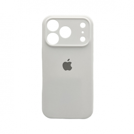 Чохол для смартфона Silicone Full Case AA Camera Protect for Apple iPhone 17 Pro Max 8,White