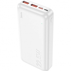 Зовнішній акумулятор (павербанк) Hoco J101A Astute 20000mAh 22.5W White