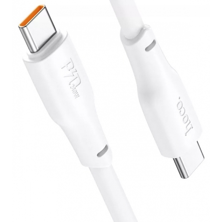 Кабель USB Type-C Hoco X93 USB Type-C to USB Type-C 240W 2 м White (6931474790743)