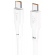 Кабель USB Type-C Hoco X93 USB Type-C to USB Type-C 240W 2 м White (6931474790743)