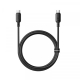 Кабель USB Type-C Baseus Silky Series USB Type-C to USB Type-C 100W 1m Black (P10377704113-00)