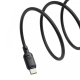 Кабель USB Type-C Baseus Silky Series USB Type-C to USB Type-C 100W 1m Black (P10377704113-00)