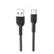 Кабель HOCO X33 Type-C 5A Surge charging data cable Black