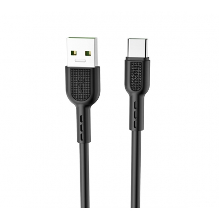 Кабель HOCO X33 Type-C 5A Surge charging data cable Black