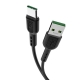 Кабель HOCO X33 Type-C 5A Surge charging data cable Black