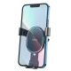 Автотримач для телефона HOCO CA56 Plus Armor metal gravity car holder Black