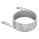 Кабель Baseus Simple Wisdom Data Cable Kit USB to Type-C 5A (2PCS/Set）1.5m White