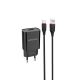 Мережевий зарядний пристрій BOROFONE BA20A Sharp single port charger set(Type-C) 10.5W Black