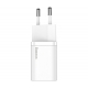 Мережевий зарядний пристрій Baseus Super Si Quick Charger 1C 20W EU White