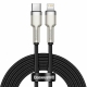 Кабель Baseus Cafule Series Metal Data Cable Type-C to iP PD 20W 2m Black
