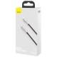 Кабель Baseus Cafule Series Metal Data Cable Type-C to iP PD 20W 2m Black