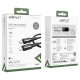 Кабель ACEFAST C4-01 Type-C to iP 3A, 30W, 1.8m, nylon, zinc connectors, Black