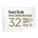 Карта пам'яті microSDHC (UHS-1 U3) SanDisk Max Endurance 32Gb class 10 V30 (100Mb/s) (adapterSD)