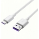 Кабель HOCO X13 USB to Type-C 3A, 1m, PVC, PVC connectors, White