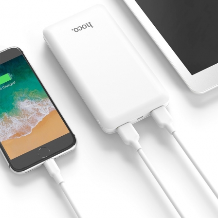 

Зовнішній акумулятор Hoco J26 White10000mAh