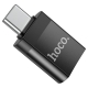 Адаптер HOCO UA17 Type-C male to USB female USB3.0 adapter Black