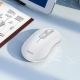 Маніпулятор миша HOCO GM21 Platinum 2.4G business wireless mouse White Gray