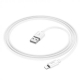 Кабель HOCO X87 Magic silicone charging data cable for iP White