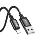 Кабель HOCO X91 Radiance charging data cable for iP(L3M) Black