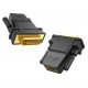 Адаптер UGREEN 20124 DVI 24+1 Male to HDMI Female Adapter (Black) (UGR-20124)