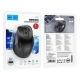 Маніпулятор миша HOCO GM24 Mystic six-button dual-mode business wireless mouse Black