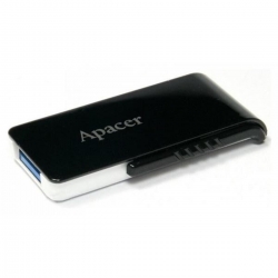 Флеш-накопичувач Apacer USB 3.2 Gen 1 AH350 64Gb Black