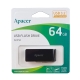 Флеш-накопичувач Apacer USB 3.2 Gen 1 AH350 64Gb Black