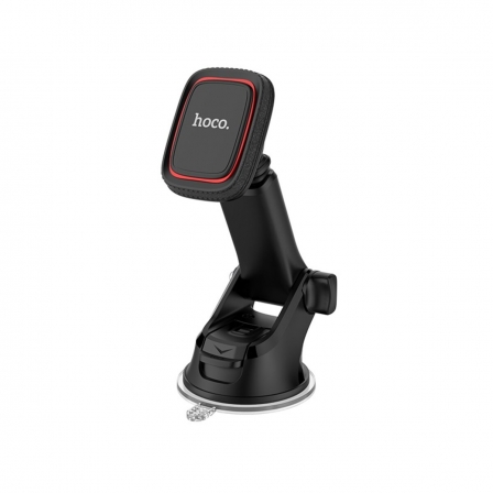 Автотримач для телефона HOCO CA42 Cool Journey in-car dashboard holder with stretch rod Black/Red