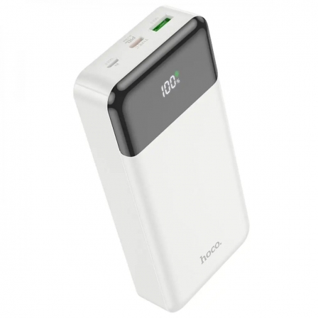 Зовнішній акумулятор HOCO J102A Cool figure PD20W+QC3.0 power bank(20000mAh) White