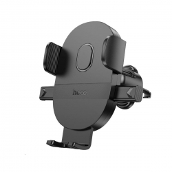 Автотримач для телефона HOCO H18 Mighty one-button car holder(air outlet) Black