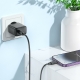 Мережевий зарядний пристрій з кабелем HOCO CS22A Value single port PD30W charger set(C to iP) Black