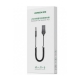 Bluetooth-ресивер UGREEN CM309 Bluetooth Car Receiver Aux with Mic Space Gray
