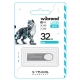 Флеш-накопичувач Wibrand USB 2.0 Irbis 32Gb Silver