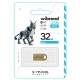 Флеш-накопичувач Wibrand USB 2.0 Lynx 32Gb Gold