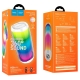 Портативна колонка HOCO HC8 Pulsating colorful luminous wireless speaker, 10W, White
