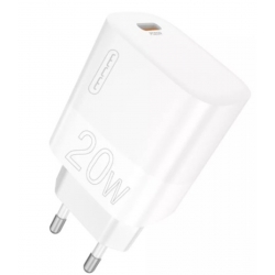 Мережевий зарядний пристрій WUW-C196 1Type-C PD20W white