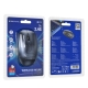 Маніпулятор миша BOROFONE BG13 Winner 2.4G business wireless mouse Black Metal Gray