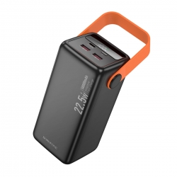 Зовнішній акумулятор BOROFONE BJ66A Magnifico 22.5W+PD20W fully compatible power bank (50000mAh) Black
