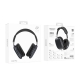 Бездротові накладні навушники BOROFONE BO22 Plus Elegant BT headphones Deep Space Gray