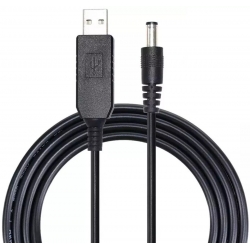 Кабель живлення для роутера USB-DC 5v-9v (1m)