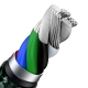 Кабель Baseus Cafule Series Metal Data Cable Type-C to iP PD 20W 1m Green