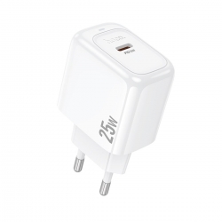 Мережевий зарядний пристрій HOCO CS53A Surplus single port PD25W charger White