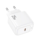 Мережевий зарядний пристрій HOCO CS53A Surplus single port PD25W charger White