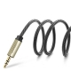 Аудіокабель UGREEN 3.5mm TRS to Dual 6.35mm TS Audio Cable 1m (Gray)