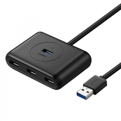 USB-хаб UGREEN USB 3.0 Hub  0.5m (Black)