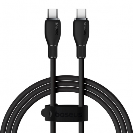 Кабель Baseus Pudding Series Fast Charging Cable Type-C to Type-C 100W 1.2m Cluster Black
