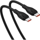 Кабель Baseus Pudding Series Fast Charging Cable Type-C to Type-C 100W 1.2m Cluster Black