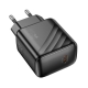 Мережевий зарядний пристрій HOCO CS24A Puerto single-port PD25W charger (EU) Black