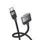 Кабель HOCO U141 Magnetic charging cable Type-C to Mag3 Black